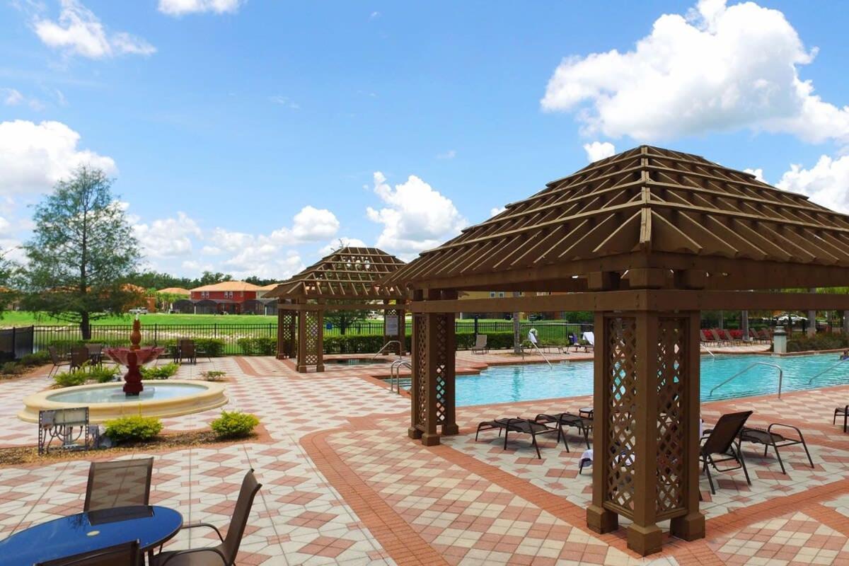 Four Bedroom W/ Screened Pool Close To Disney 4572 Kissimmee Exterior foto