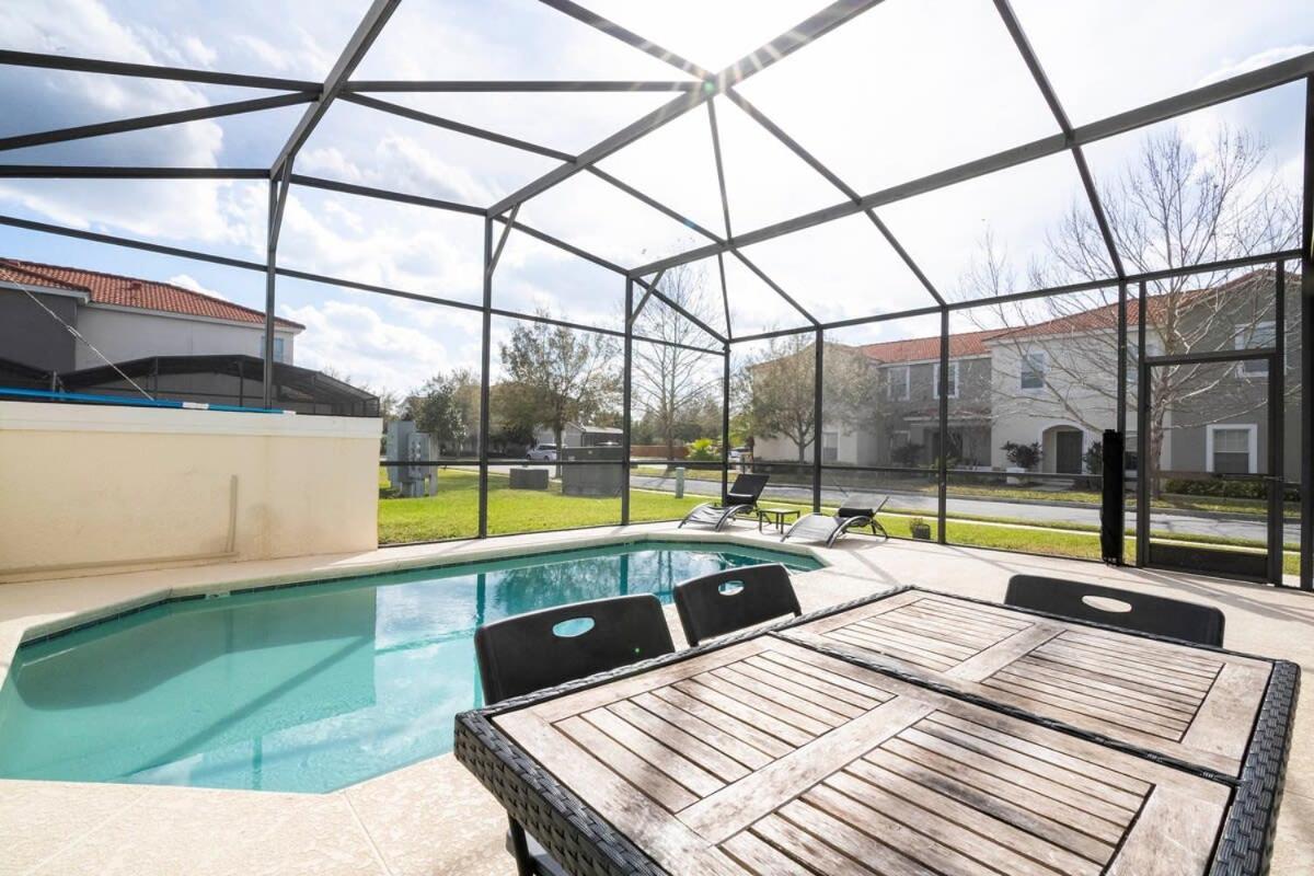 Four Bedroom W/ Screened Pool Close To Disney 4572 Kissimmee Exterior foto